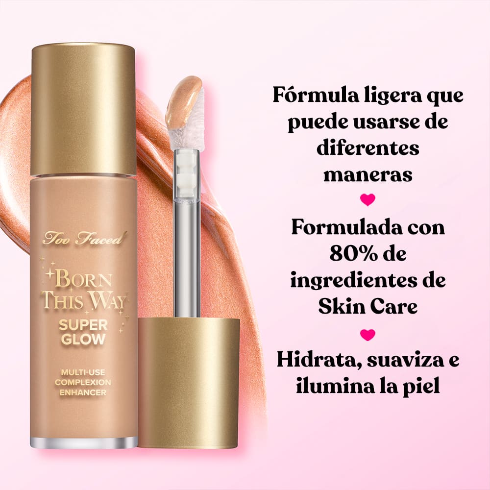 BORN THIS WAY SUPER GLOW BRONZED PEACH (ILUMINADOR L&Iacute;QUIDO MULTIUSO)
